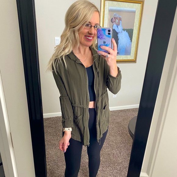 F21 Army green jacket - Picture 1 of 5